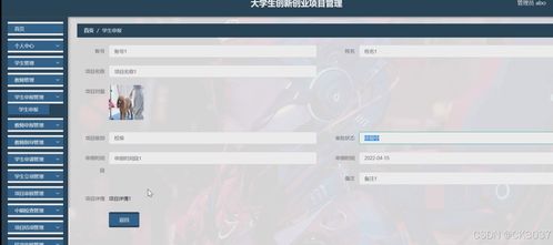 springboot計算機畢業設計大學生創新創業項目管理 數據庫 調試部署 開發環境